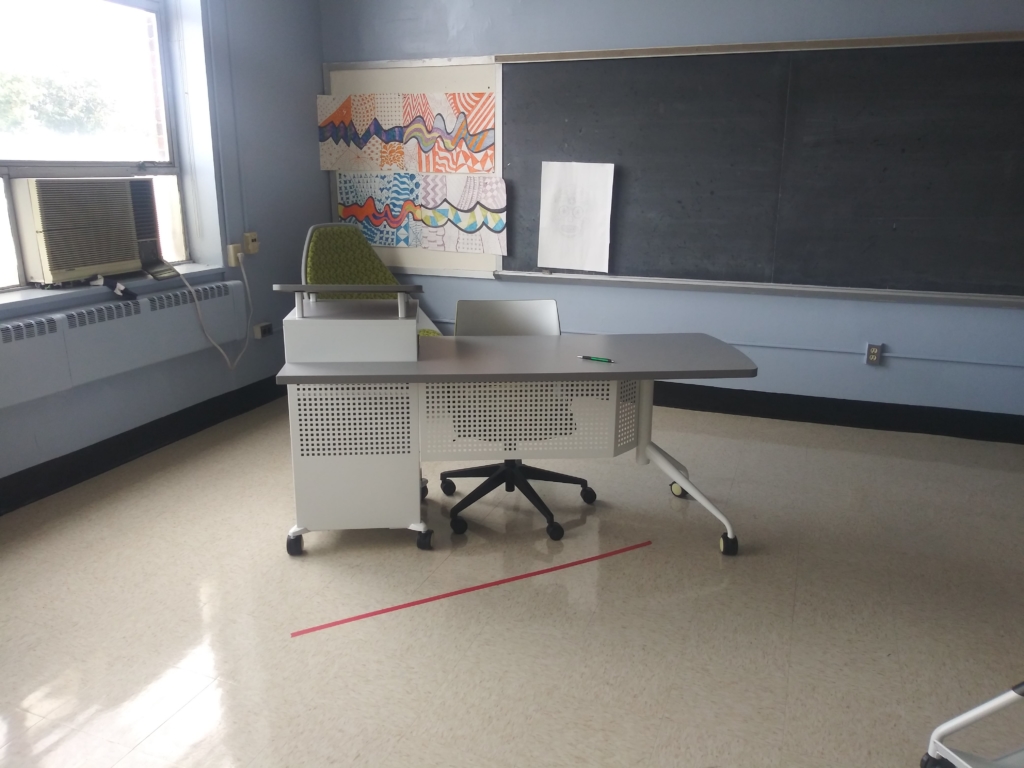 Preakness Academy Mobile Teacher Desk - RFS Commercial, Inc.